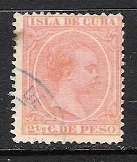 CUBA 141 USED THIN PELON SCARCE 902G