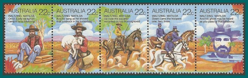 Australia 1980 Waltzing Matilda, MNH 741,SG742a