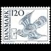 DENMARK 1974 - Scott# 564 UPU Cent. 120o NH