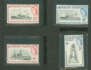 Falkland Islands #150-153 Unused Single (Complete Set)