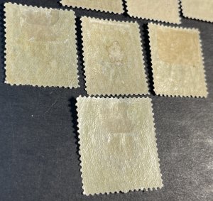 CHILE # 98-112--MINT/HINGED---COMPLETE SET---1911