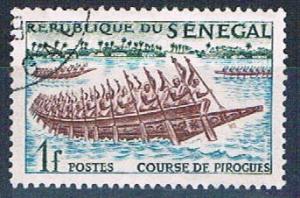 Senegal 203 Used Boat Racing ul 1961 (S0791)+