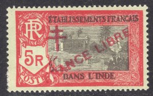 FRENCH INDIA SCOTT 176