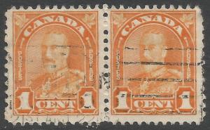 CANADA 162 VFU PAIR Y521