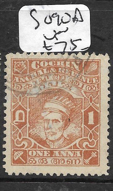 INDIA NATIVE STATE COCHIN (P0510B) SG 090A  VFU