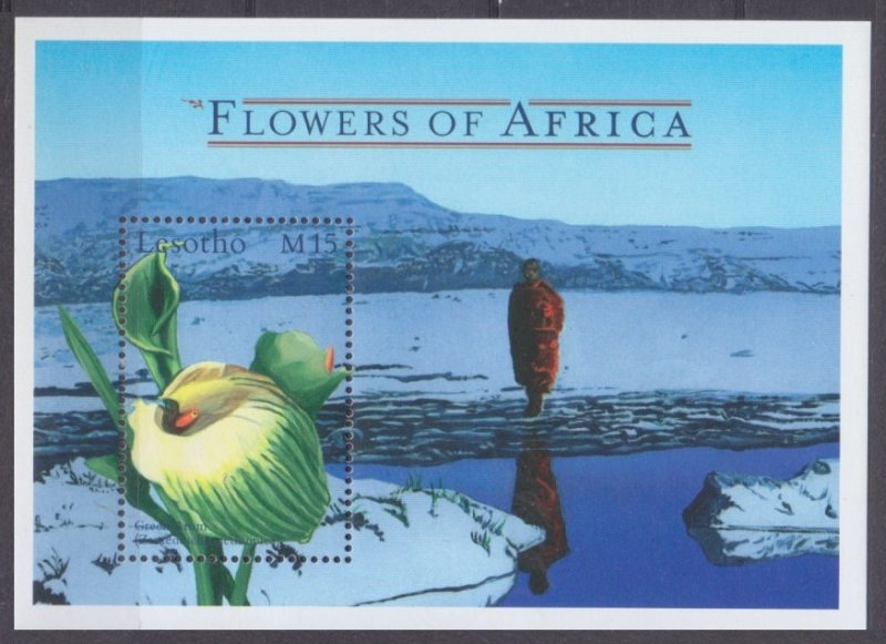 2000 Lesotho 1663/B167 Flowers 5,50 €