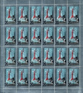 Russia 3022-3023 sheets,MNH.Michel 3042-3043. Cosmonauts' Day 04.12.1965.