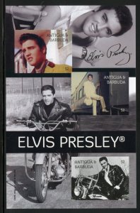 CLOSE OUT ANTIGUA ELVIS PRESLEY SCOTT #3161 IMPERF  SHEET  MINT NH