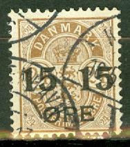 Denmark 56 used CV $17.50