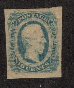 U.S. - Confederate States 12 - Very Fine - Hinged