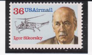 SC# C119 - Igor Sikorsky - MNH - Pristine single
