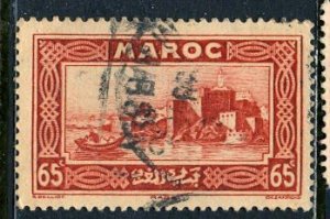 French Morocco 1933: Sc. # 136; Used Single Stamp