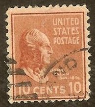 US #815 10c John Tyler