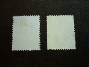 Stamps - Bangladesh - Scott# 379A,560 - Used Set of 2 Stamps