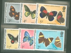 Belize #345-350