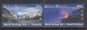 UN New York 850-851 MNH VF