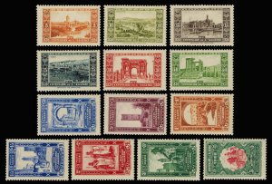 Algeria Scott B14-B26 Mint never hinged.