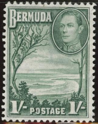 BERMUDA Scott 122 MNH** 1sh stamp