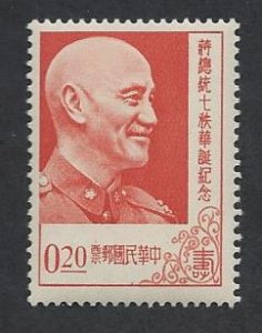 CHINA SC# 1143 F-VF OG 1956