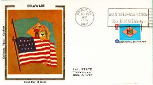 United States Scott 1633-1645 Unaddressed First Day Cover.