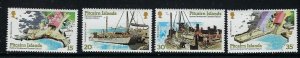 Pitcairn Is 178-81 MNH 1978 New Harbor (fe1611)