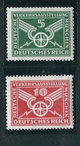 Germany 325-26 Mi 370-71X MLH VF 1925 SCV $8.50