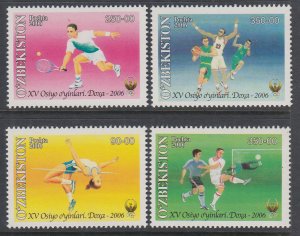 Uzbekistan 507-510 Summer Olympics MNH VF