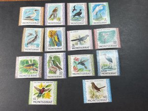 MONTSERRAT # 231-243A-MINT NEVER/HINGED---COMPLETE SET---1970-74