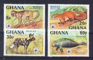 Ghana Scott 621-624 Mint NH (Catalog Value $41.00)