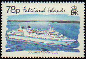 Falkland Islands #584-587 Mint Never Hinged Complete Set