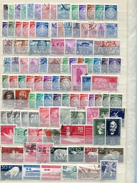 Germany,  Berlin, GDR lot mostly used lot - Lakeshore Philatelics