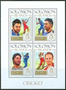 SOLOMON ISLANDS 2013 CRICKET SHEET