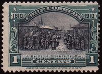 Chile SG#119 Mint - 1910 1c.  - Independence, Anniversary