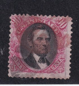 122 used Key stamp neat light Red cancel with nice color cv $ 3000 ! see pic !