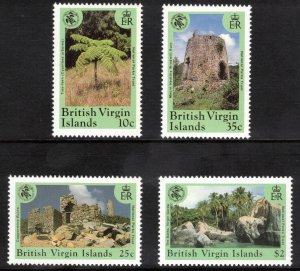 VIRGIN ISLANDS 1991 National Park Trust; Scott 688-91; MNH