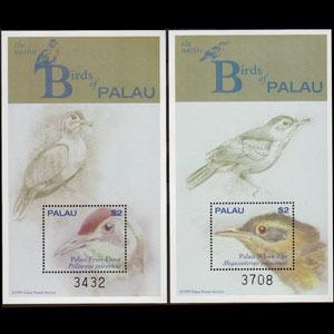 PALAU 2000 - Scott# 555-6 S/S Birds NH