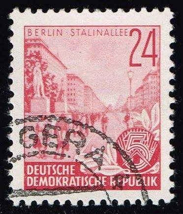 Germany DDR #163A Stalin Boulevard; used (0.25)