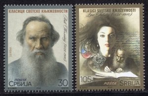 1900 - SERBIA 2022 - Leo Tolstoy - Writer - MNH Set