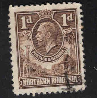 Northern Rhodesia Scott 2 Used