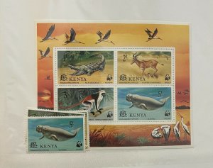 Souvenir Sheet Kenya Scott #93a nh