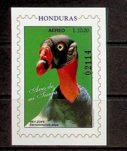 HONDURAS Sc 386 NH SOUVENIR SHEET OF 1997 - BIRDS