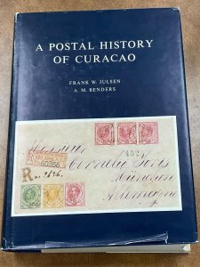 A POSTAL HISTORY OF CURACAO.  Signed by  Frank JULSEN to me