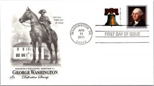 FDC 2011 SC #4504 Artcraft Cachet - Washington DC - Pair - J3087