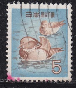 Japan 611 Mandarin Ducks 1955