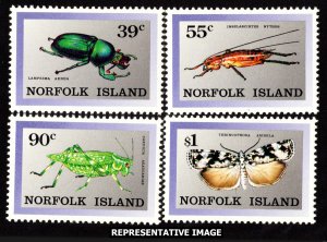 Norfolk Islands Scott 448-451 Mint never hinged.