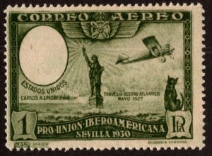 Spain Scott C56 Unused lightly hinged.