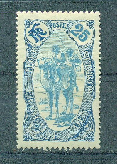 French Colony Somali Coast sc# 70 mh cat value $5.00
