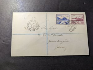 1943 British Channel Islands Cover Jersey Local Use