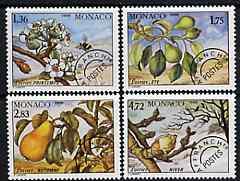 Monaco 1988 Seasons of the Pear Tree perf set of 4 unmoun...