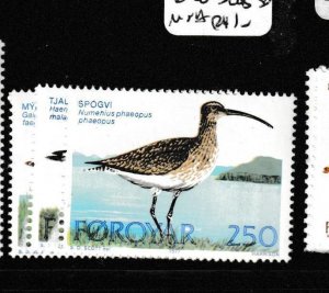 Faroe Islands SC 28-30 Birds MNH (6gel)